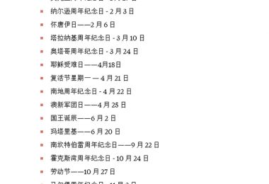 2025年新西兰各学校开学日期与学期安排