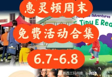 惠灵顿周末免费活动合集6.7-6.8