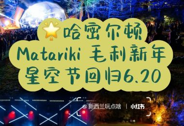 🌟哈密尔顿 Matariki 星空节6.20